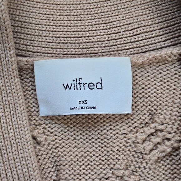 NWOT Wilfred Merino Wool Cable Cardigan - Picture 3 of 9